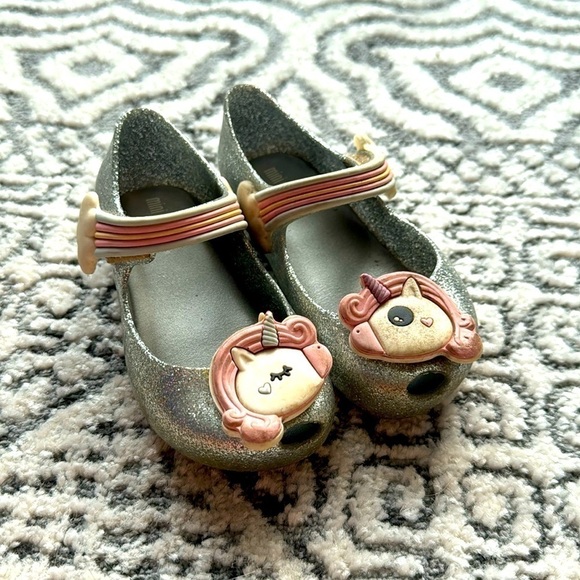 Mini Melissa Other - Mini Melissa unicorn shoes size 8